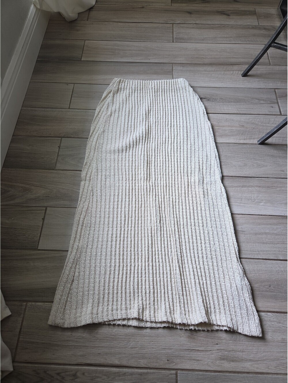 Na-kd Crochet maxi skirt